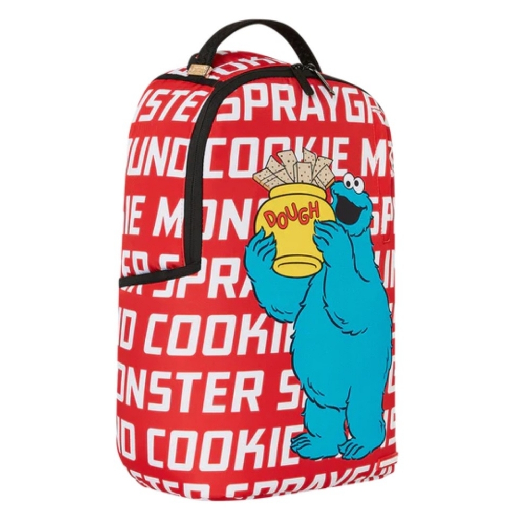 Sprayground COOKIE MONSTER BIG DOUGH DLXSR BACKPACK - Picture 2 of 16